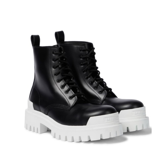 Balenciaga Strike Combat Boot Contrast 36.5 - Picture 2 of 9